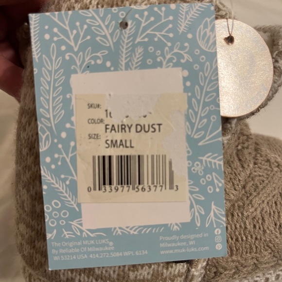 Muk Luks bootie slippers women’s 5 / 6 girls 3 / 4 - Picture 3 of 5